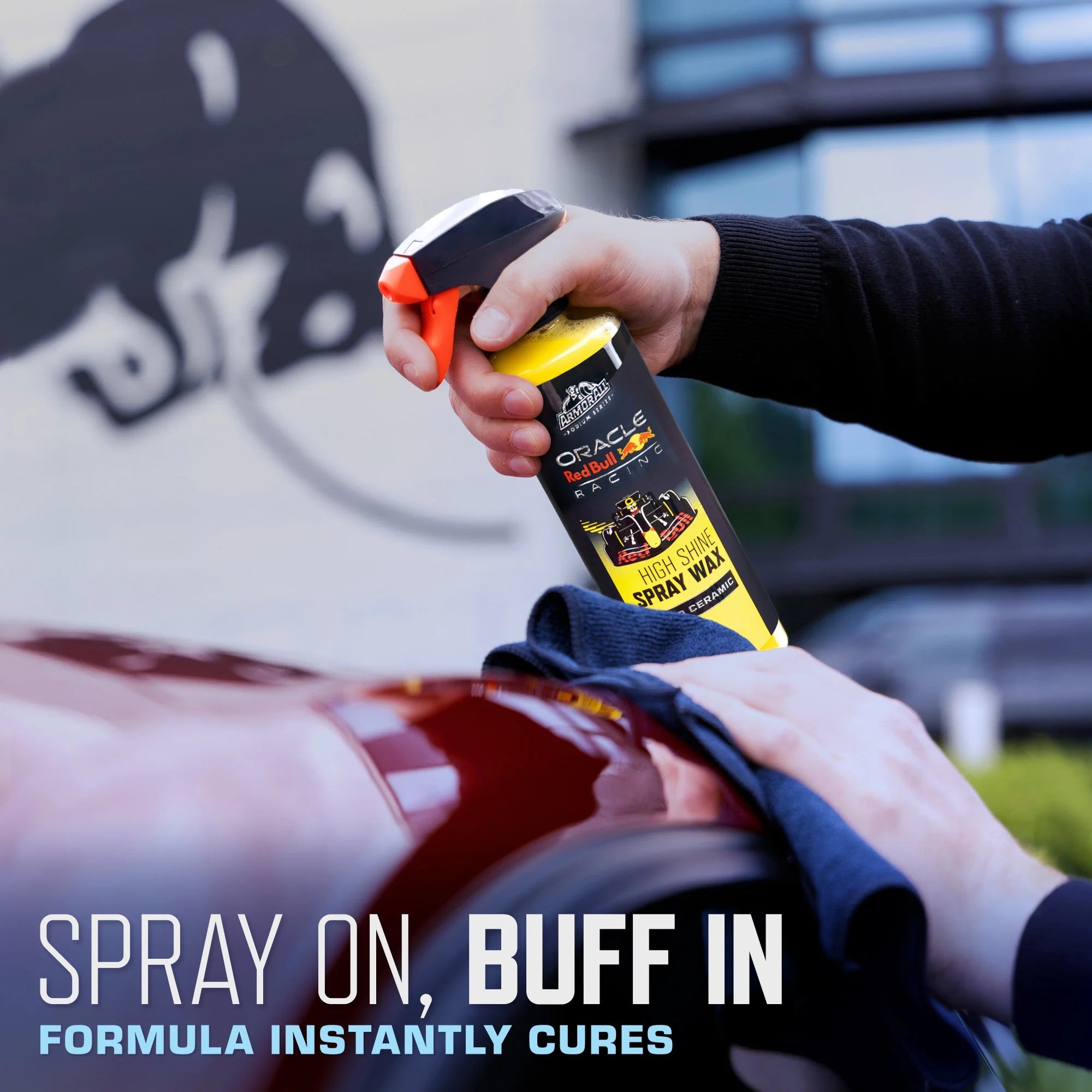 Armor All Podium Series High Shine Hybrid Ceramic Car Wax Spray, 16 fl oz