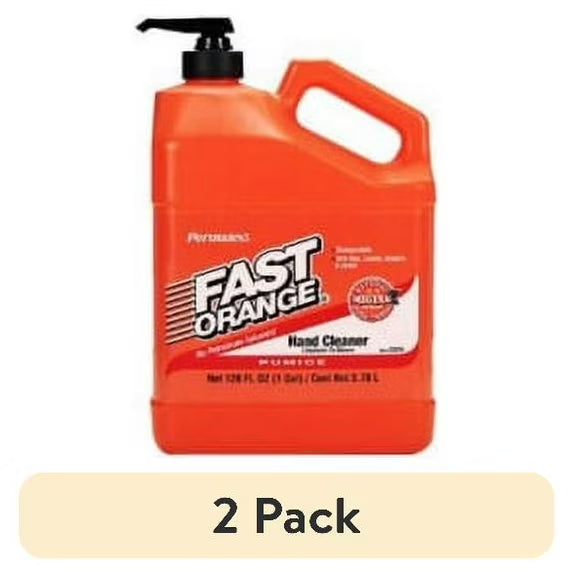 (2 pack) Permatex Fast Orange Pumice Hand Cleaner, 1 Gal