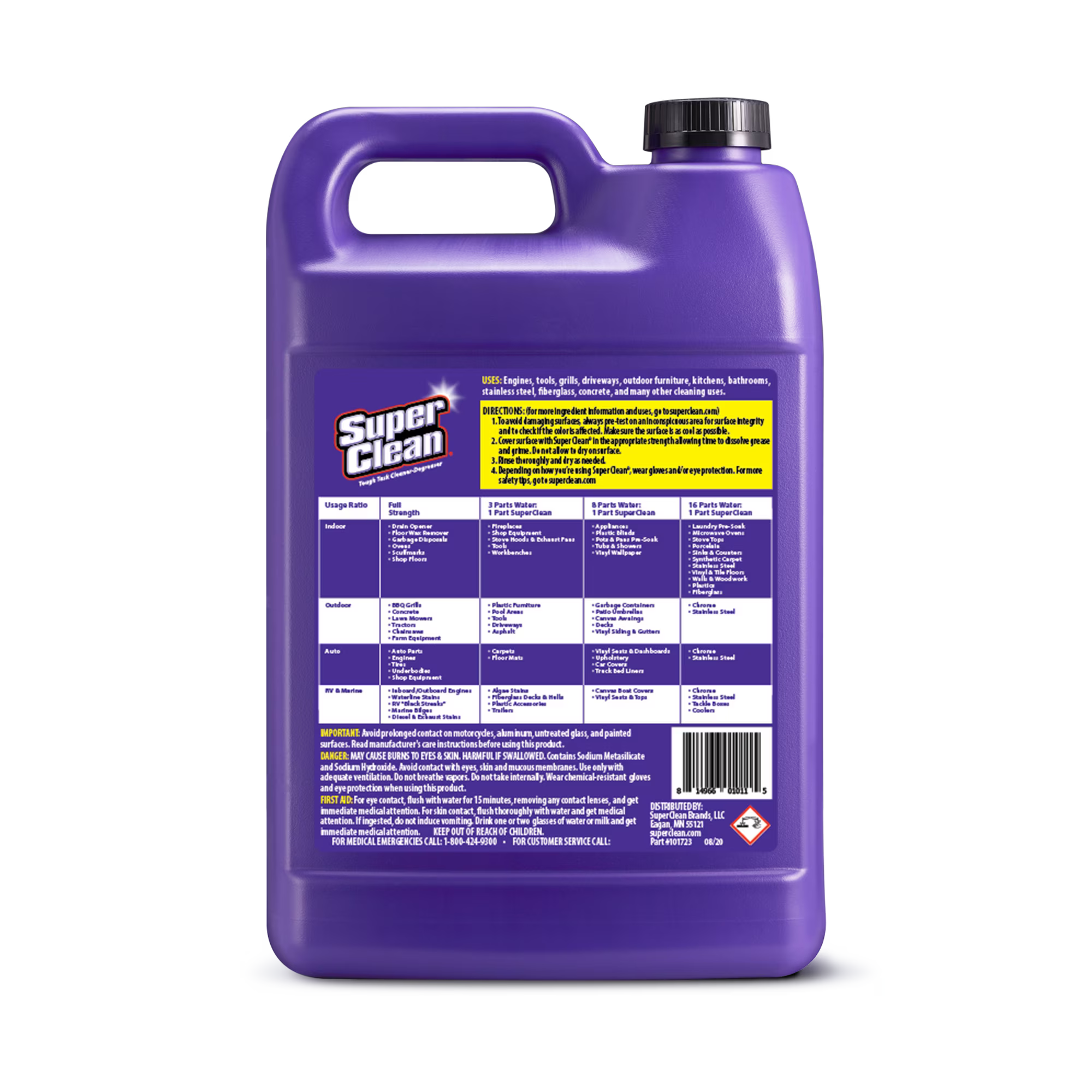 Super Clean Tough Task Cleaner-Degreaser - 1 Gallon | 128 Fluid Ounces