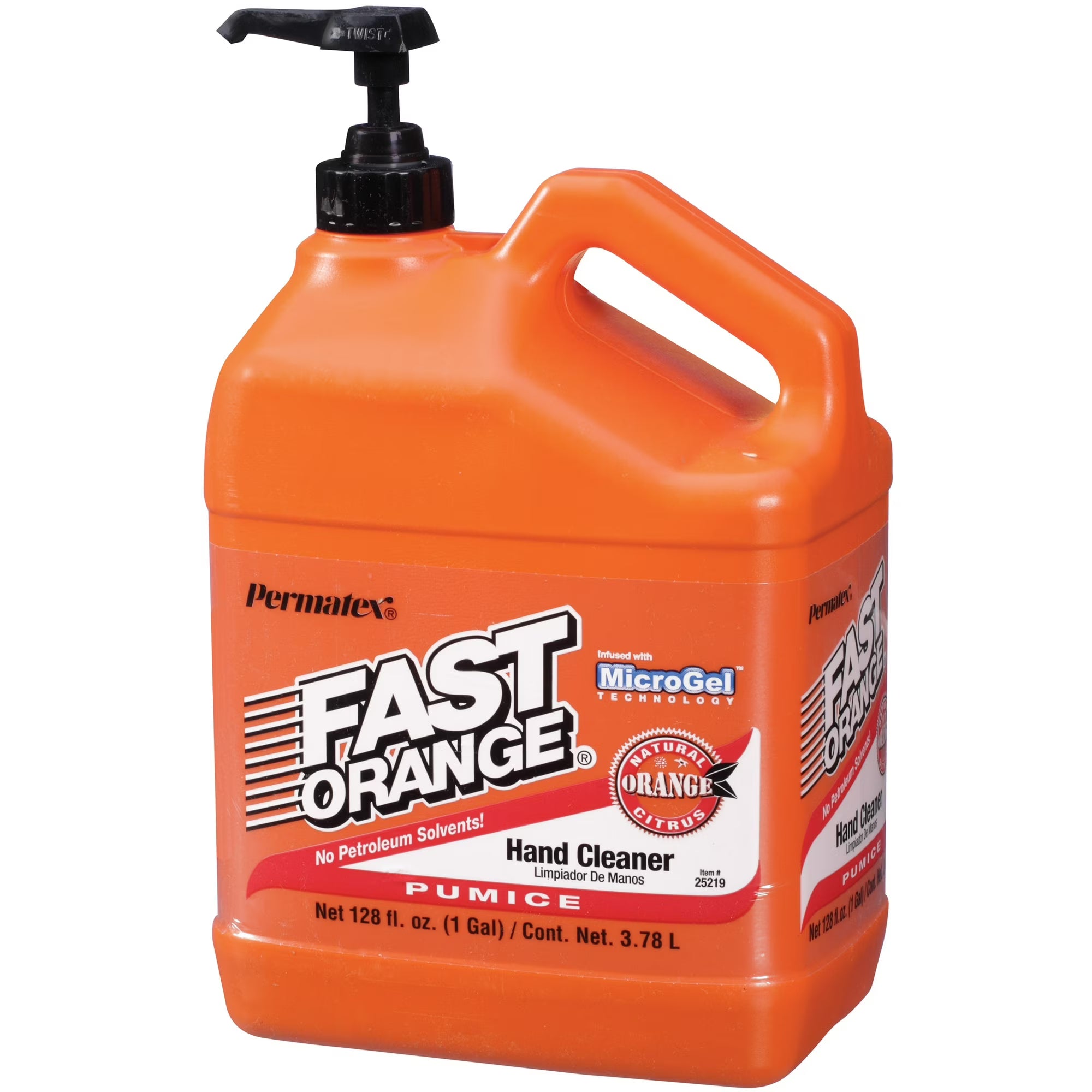 (2 pack) Permatex Fast Orange Pumice Hand Cleaner, 1 Gal