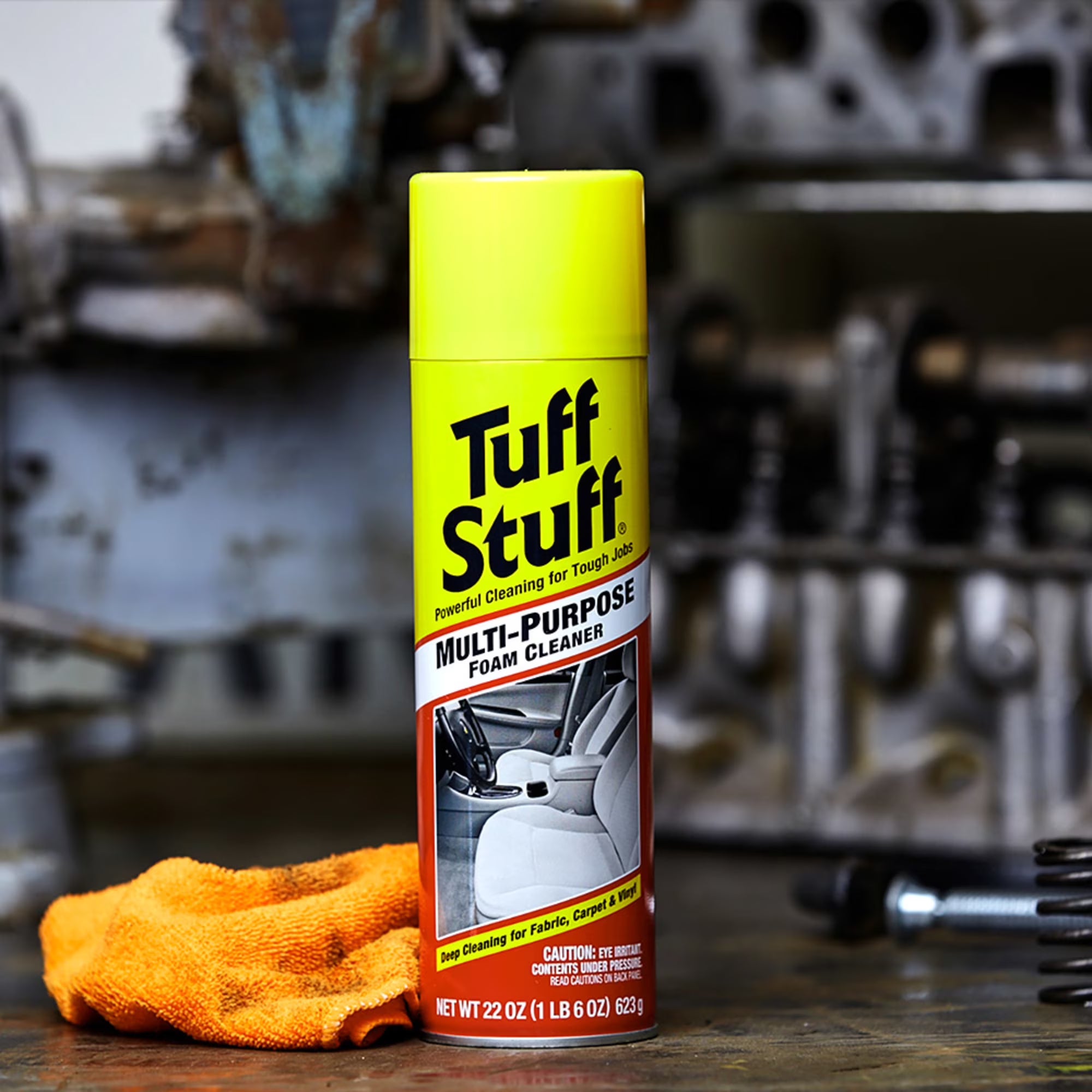 Tuff Stuff Multi Purpose Foam Cleaner for Car Detailing, 22 oz
