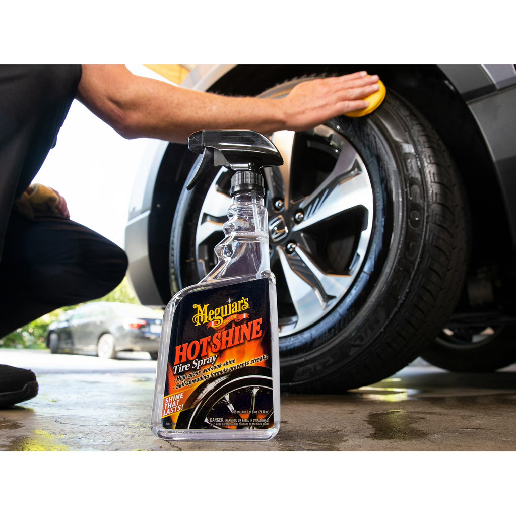 Meguiar's Hot Shine Tire Spray, G12024, 24 oz