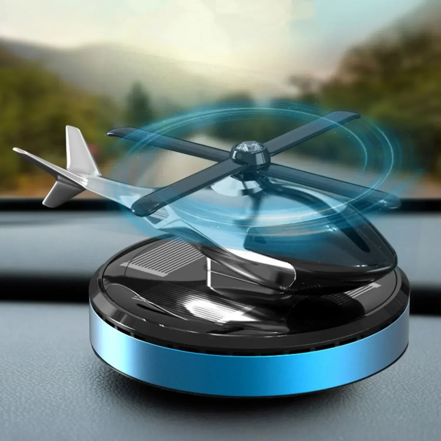 Car Air Fresheners Helicopter Solar Power Plane