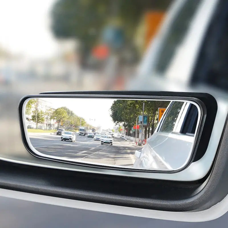 360 Degree Adjustable Blind Spot Mirror Car Auxiliary Rearview Convex 2Pcs