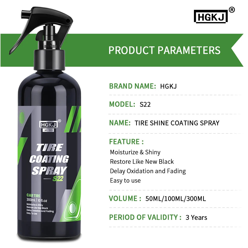 Car Tire Shine Coating Tyre Gloss