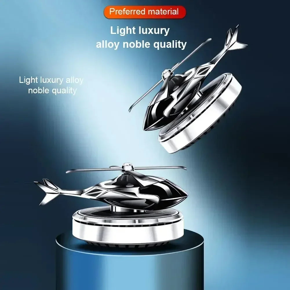Car Air Fresheners Helicopter Solar Power Plane