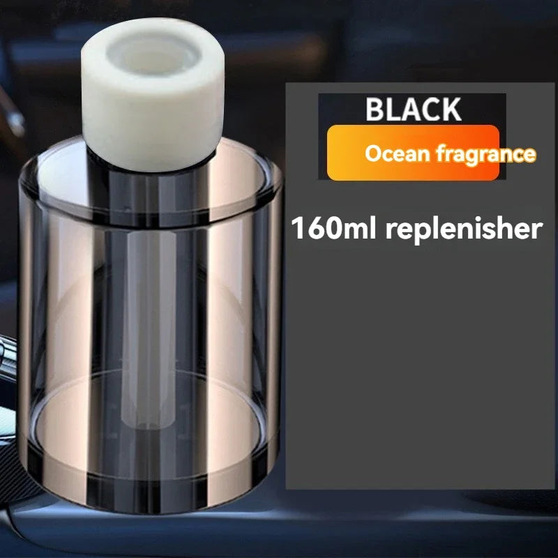 CNDK Smart Car Air Freshener, Rechargeable Car Aroma Diffuser, 3 Levels of Adjustable Intelligent Car Diffuser.