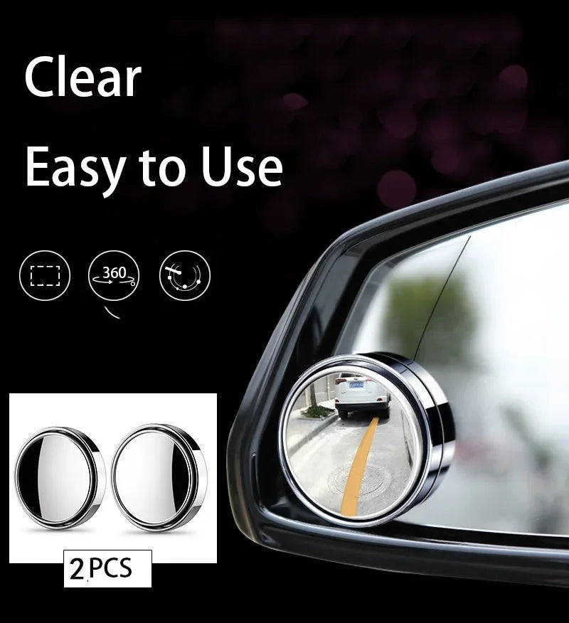 Car Blind Spot Mirror Side View Mirrors 360 Degree