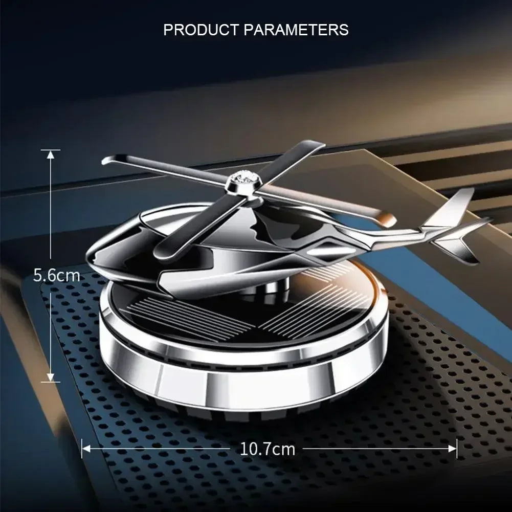 Car Air Fresheners Helicopter Solar Power Plane