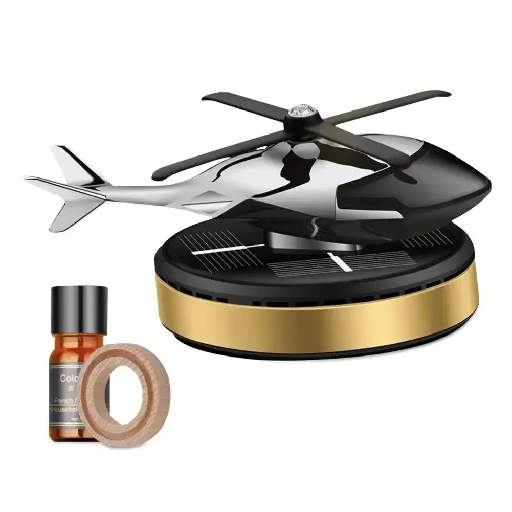 Car Air Fresheners Helicopter Solar Power Plane