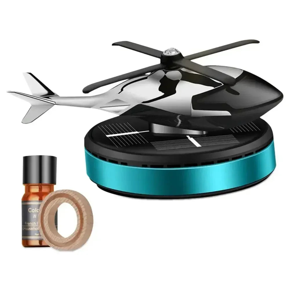 Car Air Fresheners Helicopter Solar Power Plane