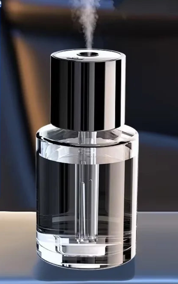 CNDK Smart Car Air Freshener, Rechargeable Car Aroma Diffuser, 3 Levels of Adjustable Intelligent Car Diffuser.